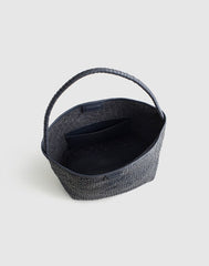 The Signature Woven Bucket Bag NIGHTTIME