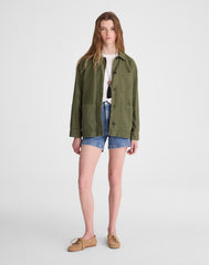 Classic Chore Jacket in Cotton Twill FADED IVY