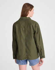 Classic Chore Jacket in Cotton Twill FADED IVY