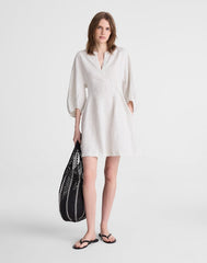 Splitneck Mini Dress LIGHTHOUSE
