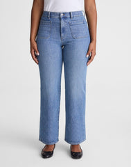 The Curvy Emmett Wide-Leg Jean DRIFTWATER WASH