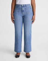 The Curvy Emmett Wide-Leg Jean DRIFTWATER WASH