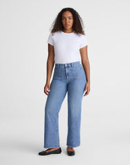 The Curvy Emmett Wide-Leg Jean DRIFTWATER WASH