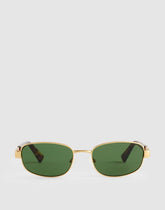 The Codi Rectangular Sunglasses VINTAGE GOLD