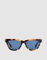 The Delia Angular Sunglasses WHISKY TORT