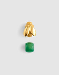 Two-Pack Bee Bead Charms ANTIQUE GOLD