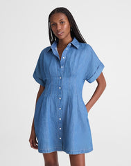 The Perry Denim Shirtdress SEASIDE WASH