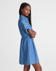 The Perry Denim Shirtdress SEASIDE WASH