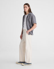 Utility Pant in Cotton-Hemp Canvas NATURAL SEEDED