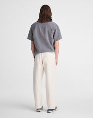 Utility Pant in Cotton-Hemp Canvas NATURAL SEEDED