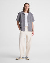 Utility Pant in Cotton-Hemp Canvas NATURAL SEEDED