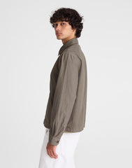 Zip Jacket in Cotton Twill CAPERS