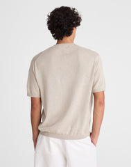 Rollneck Sweater Tee HEATHER PALE PEWTER