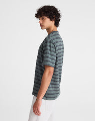The Vintage Tee in Jacquard OVERDYE SHADED FOREST
