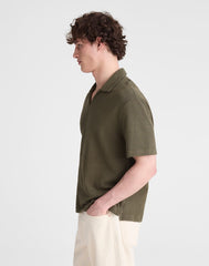 Skipper Polo in Jacquard CAPERS OVERDYE STRIPE