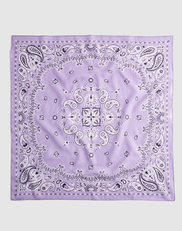 Medium Bandana in Cotton PRIMAVERA BANDANA RAW