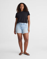 The Curvy Perfect Vintage Mid-Length Short in Foster Wash FOSTER WASH