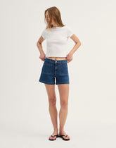 The Emmy Denim Short MARINA BLUE
