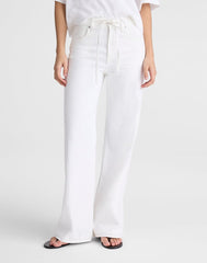 The Ultimate Wide-Leg Jean in Tile White TILE WHITE