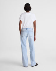 The Short Low-Rise Loose Jean in Foster Wash FOSTER WASH
