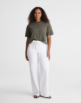 The Curvy Ultimate Wide-Leg Jean TILE WHITE