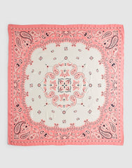 Madewell x Shopbop Oversized Bandana in Silk CORAL BLOOM