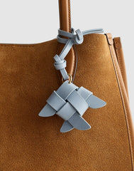 Woven Fish Bag Charm SERENE BLUE