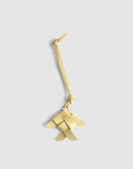 Woven Fish Bag Charm PALE PINEAPPLE