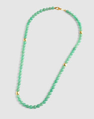 Madewell x Shopbop Semiprecious Beaded Necklace ANTIQUE GOLD