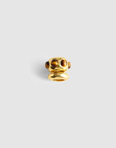 Cabochon Bead Clip Set ANTIQUE GOLD