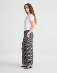 Pull-On Pants in Satin CLASSIC NAVY