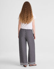 Pull-On Pants in Satin CLASSIC NAVY