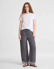 Pull-On Pants in Satin CLASSIC NAVY