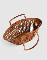 Caning Tote TOASTED COCONUT