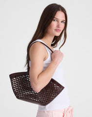 Caning Tote TOASTED COCONUT