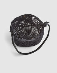 Open-Weave Tote TRUE BLACK