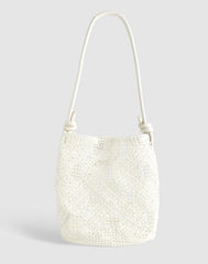 Open-Weave Tote VINTAGE IVORY