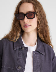 The Bowery Sunglasses BLACK TORT MULTI