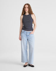 The Essential Tank in Utility Rib CLASSIC NAVY