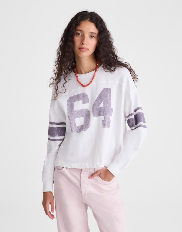 The Relaxed Crewneck Tee SIXTY FOUR GRAPHIC