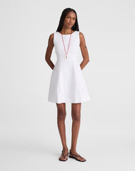 The Rylee Mini Dress WHITE