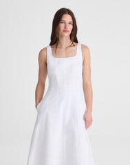 The Rylee Midi Dress WHITE