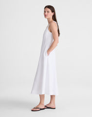 The Rylee Midi Dress WHITE