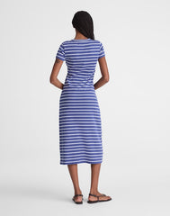The '90s Crewneck Maxi T-Shirt Dress COOL NAVY