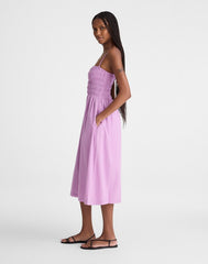 The Peyton Midi Dress WARM WISTERIA