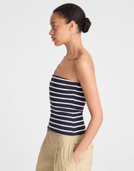 Knit Tube Top NAVY