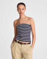 Knit Tube Top NAVY