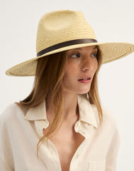 Handwoven Straw Hat GOLDEN KHAKI