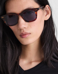 The Norah Sunglasses DARK TORTOISE