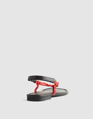 The Aliyah Thong Sandal in Paracord FESTIVAL RED